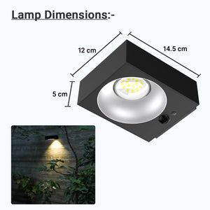 IFITech High Performance IFISWL-305 Solar Wall Lights with Motion Sensor