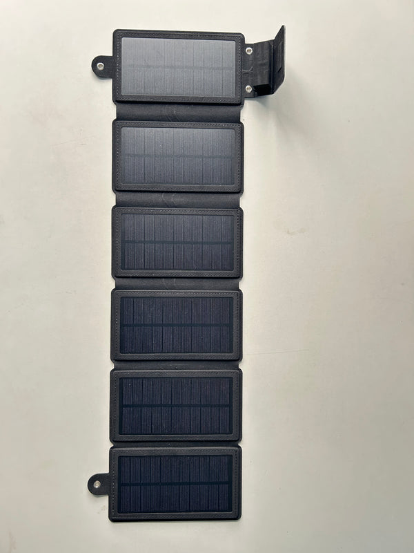 IFITech Foldable solar panel on a light gray background