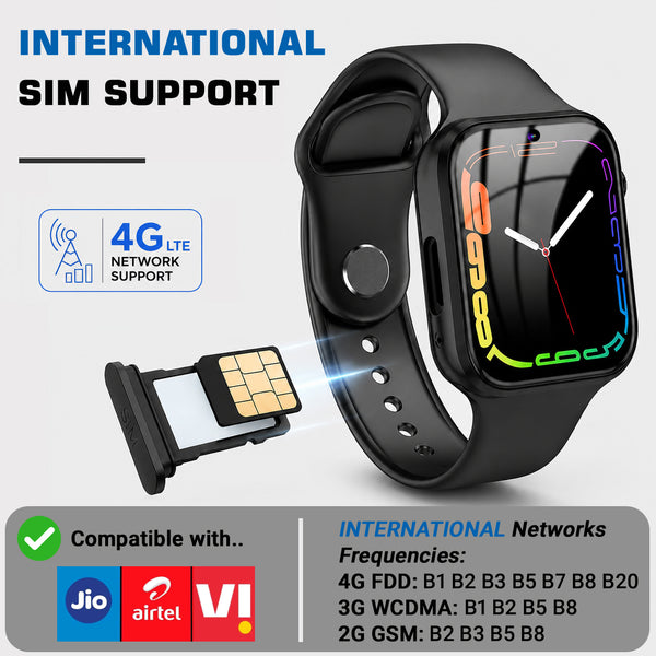 SeTracker 4G Video Calling Smartwatch for Kids | L1 Lite