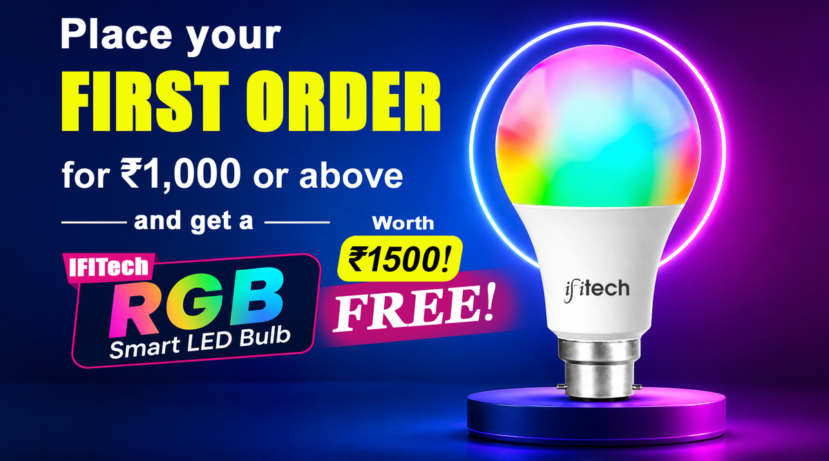 IFITech RGB Smart LED Bulb Offer
