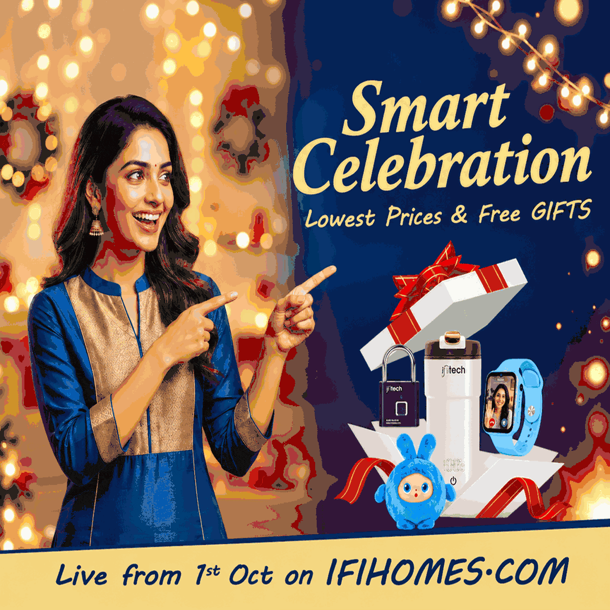 IFITech RGB Smart LED Bulb Offer