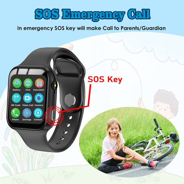 SeTracker Connect2kidz 4G Lite-L1  Safe Voice & Video Calling Smartwatch