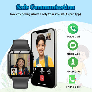 SeTracker Connect2kidz 4G Lite-L1  Safe Voice & Video Calling Smartwatch