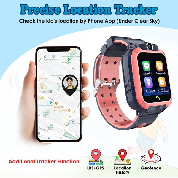 SeTracker Connect2kidz SETRCK 4G Lite-L2 Safe Voice & Video Calling Smartwatch