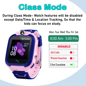 SeTracker Connect2kidz  LBS-M1  Touch Screen Safe Voice Calling Watchphone