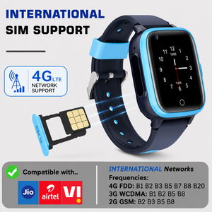 SeTracker "GPS-G2" 4G Smart Watch with GPS Tracking & Calling for Kids
