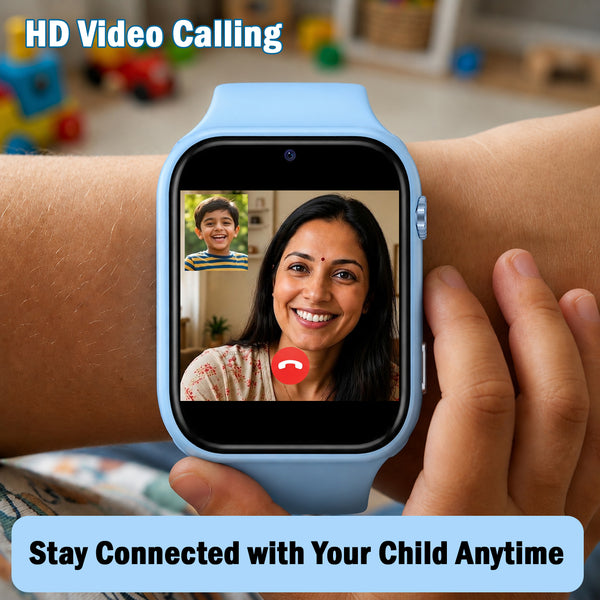 SeTracker Kids Smart Watch for Boys Girls - L1G | GPS Tracking | 4G SIM Support | Video Calling