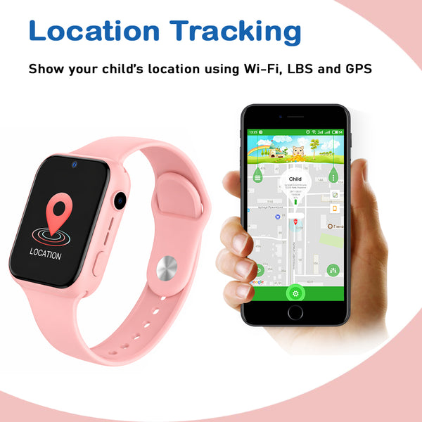 SeTracker 4G Video Calling and Location Tracking Smartwatch for Kids | L1 Lite-Pro