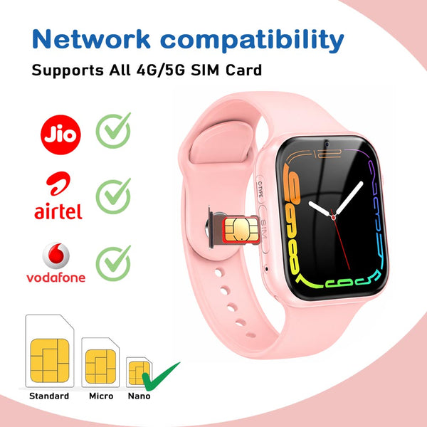 SeTracker 4G Video Calling and Location Tracking Smartwatch for Kids | L1 Lite-Pro