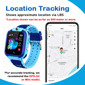 SeTracker M1 Kids Smartwatch for Boys & Girls | Calling Smart Watch for Kids