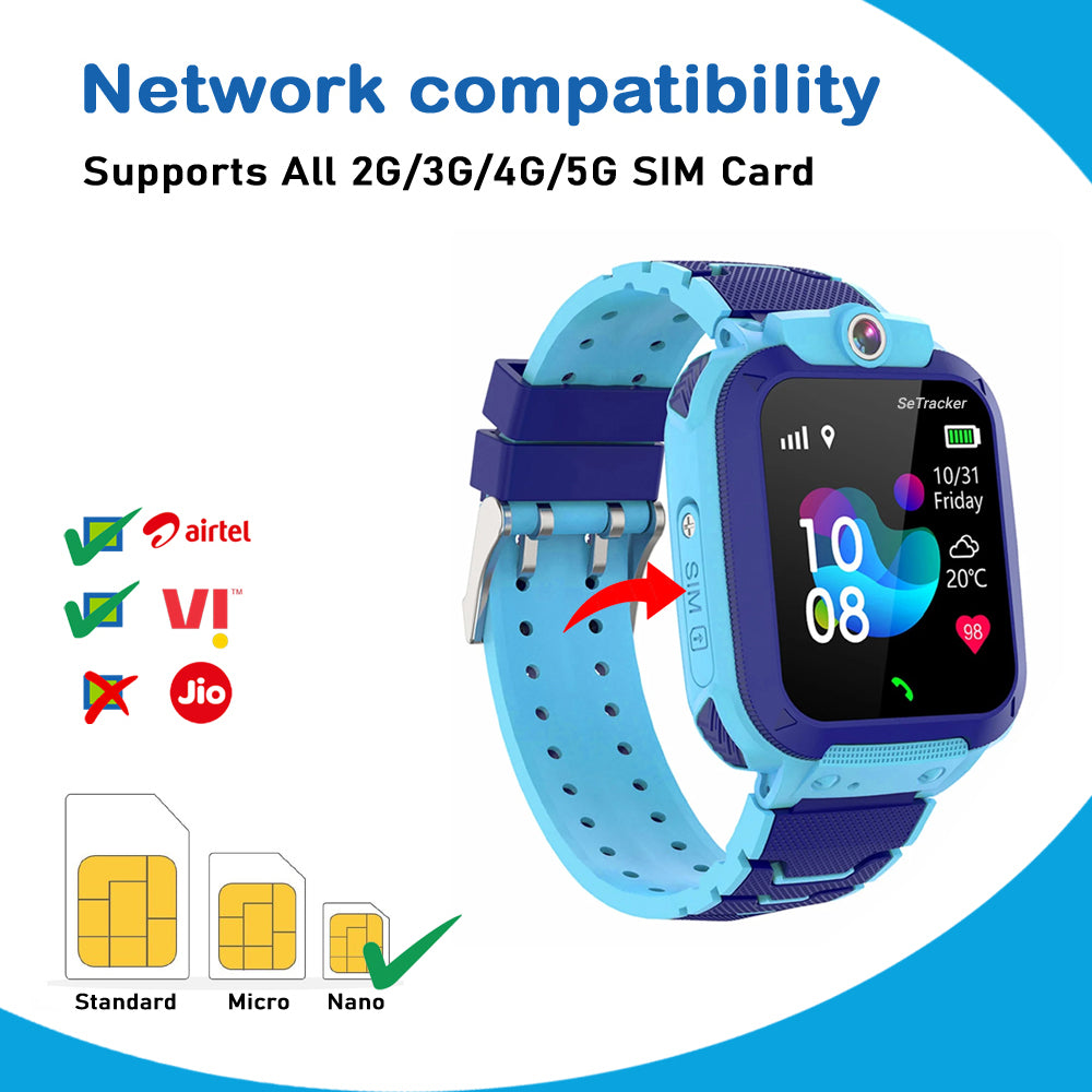 Sim Card Setracker Account Registration Code Kids Smart Watch