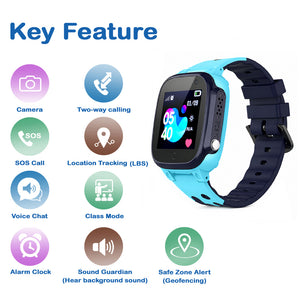 SeTracker M2 Kids Smartwatch for Boys & Girls | Calling Smart Watch for Kids