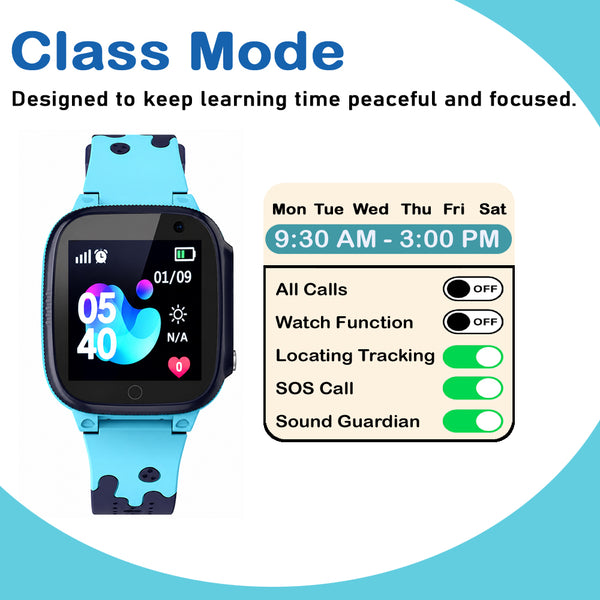 SeTracker M2 Kids Smartwatch for Boys & Girls | Calling Smart Watch for Kids