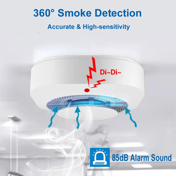 IFITech WiFi  Smoke Sensor/Detector |APP Control