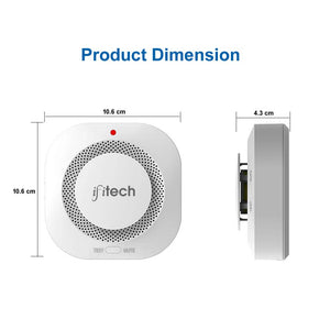 IFITech WiFi  Smoke Sensor/Detector |APP Control