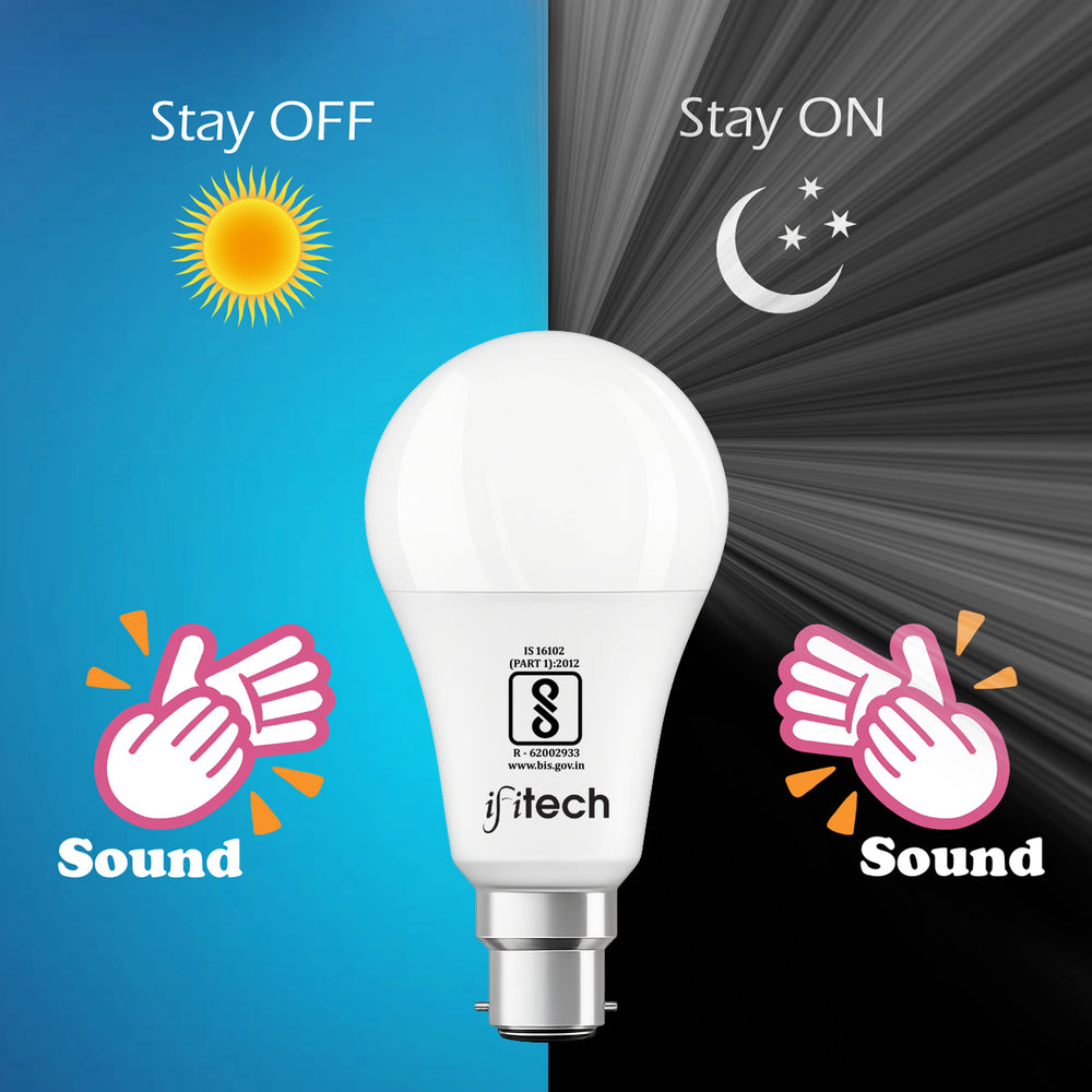 IFITech Sound Sensor LED Bulb