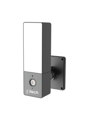 IFITech WiFi Motion-Activated HD Security Camera with Floodlight | APP Control