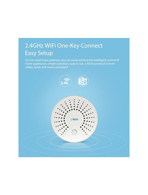 IFITech · Smart WiFi Control · Voice Control - Smoke Detector
