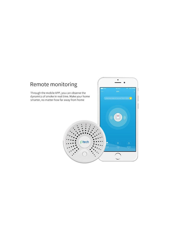 IFITech · Smart WiFi Control · Voice Control - Smoke Detector