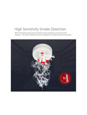 IFITech · Smart WiFi Control · Voice Control - Smoke Detector