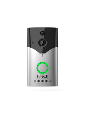 IFITech Rechargeable WiFi Video Doorbell | App Control