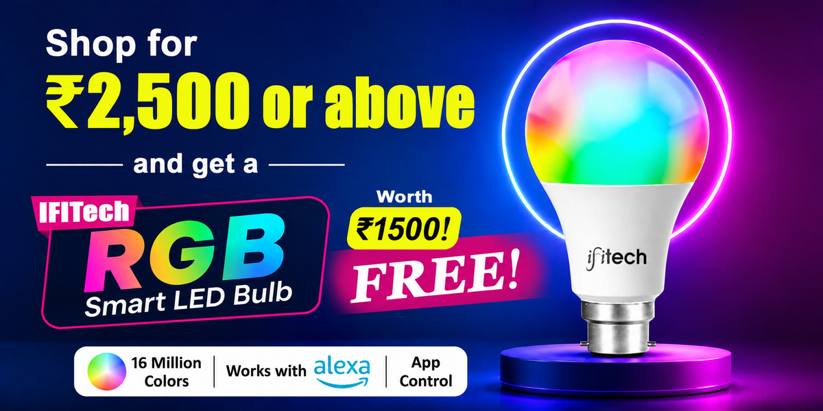 IFITech RGB Smart LED Bulb Offer
