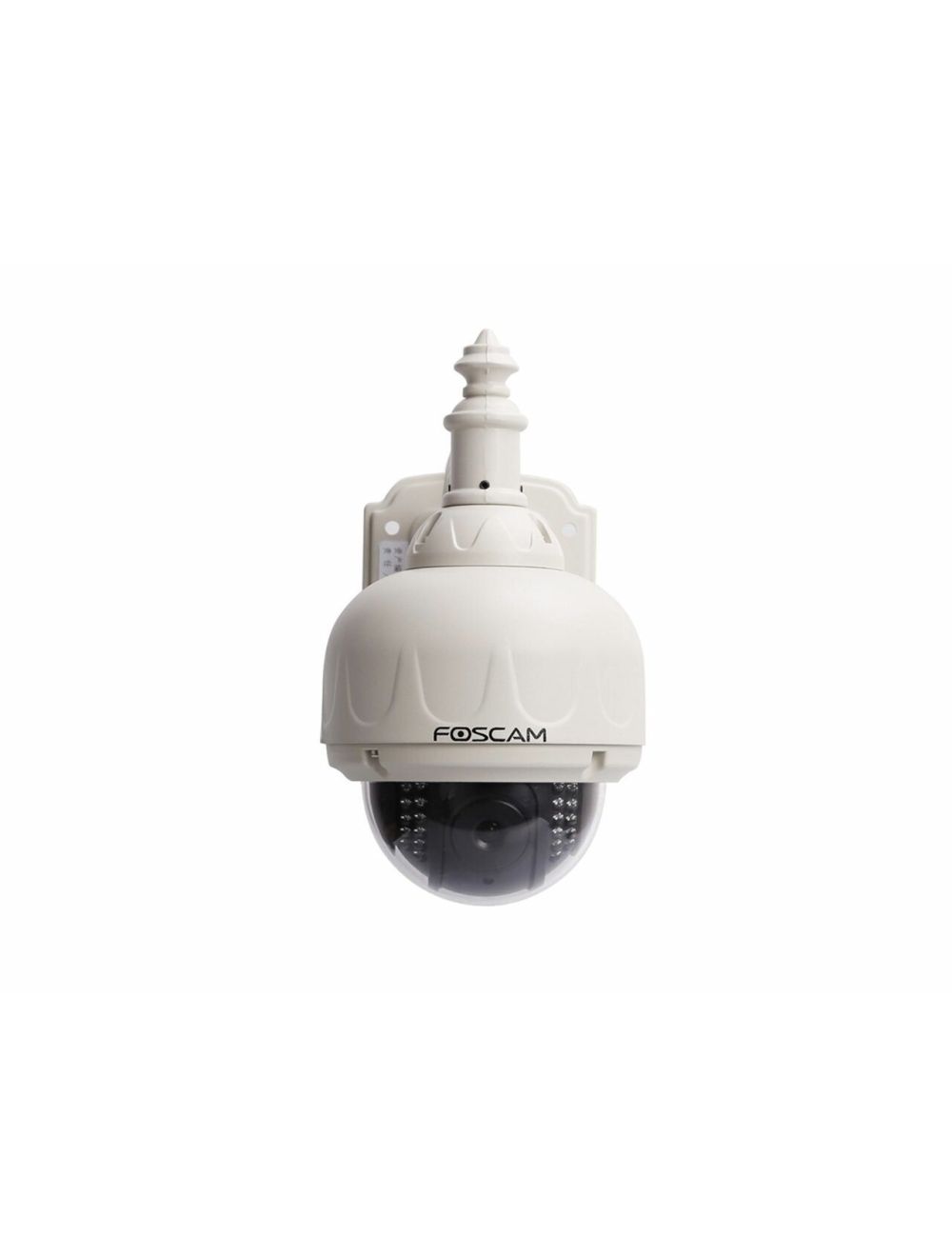 Foscam FI8919W Outdoor Pan and Tilt Wireless IP PTZ Dome Camera - White