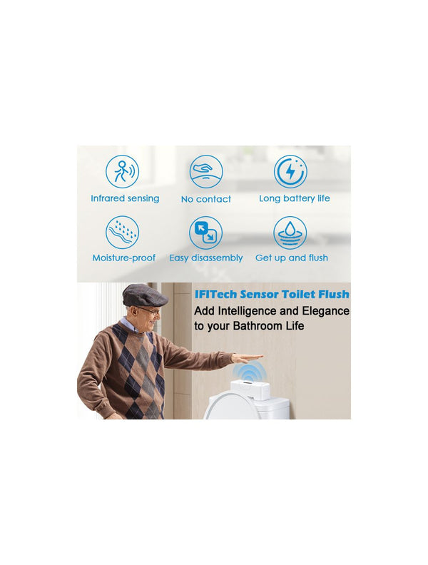 IFITech Automatic Motion Sensor Toilet Flush