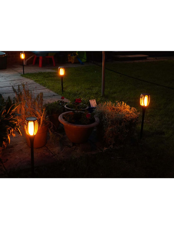 IFITech Flickering Flames Torch Light | Garden Decoration Lights- Pack of 2